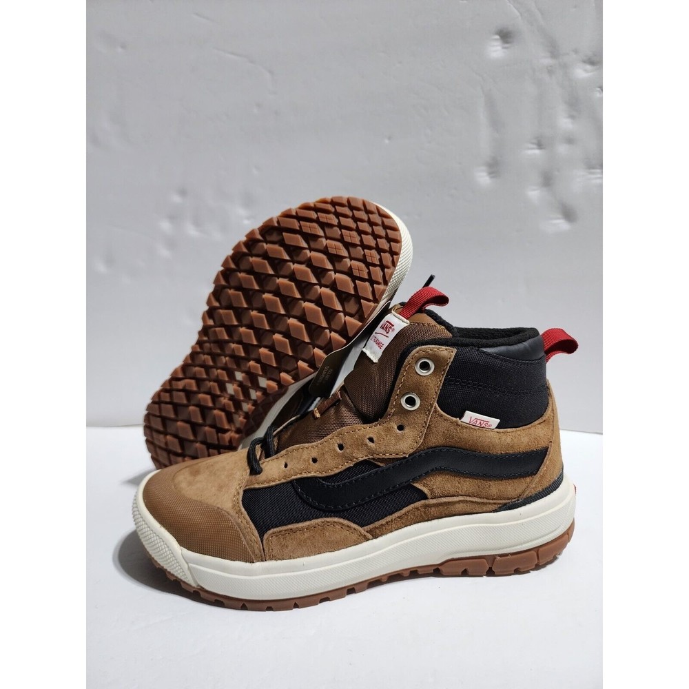 Vans Men's UltraRange Exo Hi MTE-1 Boots Dachshund Brown Black Size 6.5 Wmm's 8